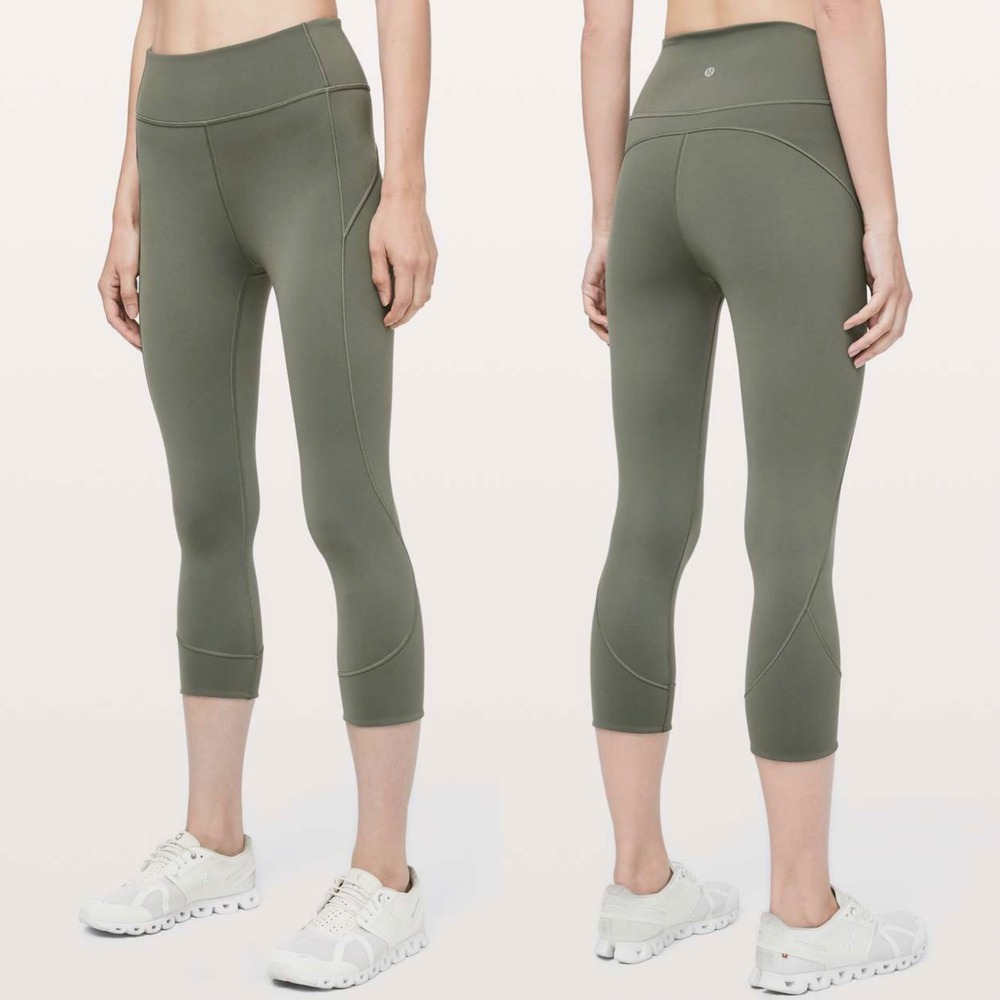 Lululemon In Movement Everlux Crop‎ Leggings (20" Inseam)